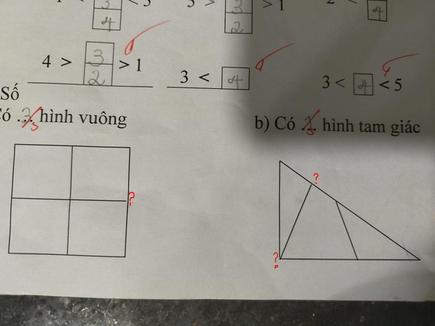 Giáo dục - Học sinh lớp 1 trả lời đúng bài toán nhưng cô giáo gạch sai, chỉ đến khi biết được lý do ai cũng bất ngờ (Hình 2).