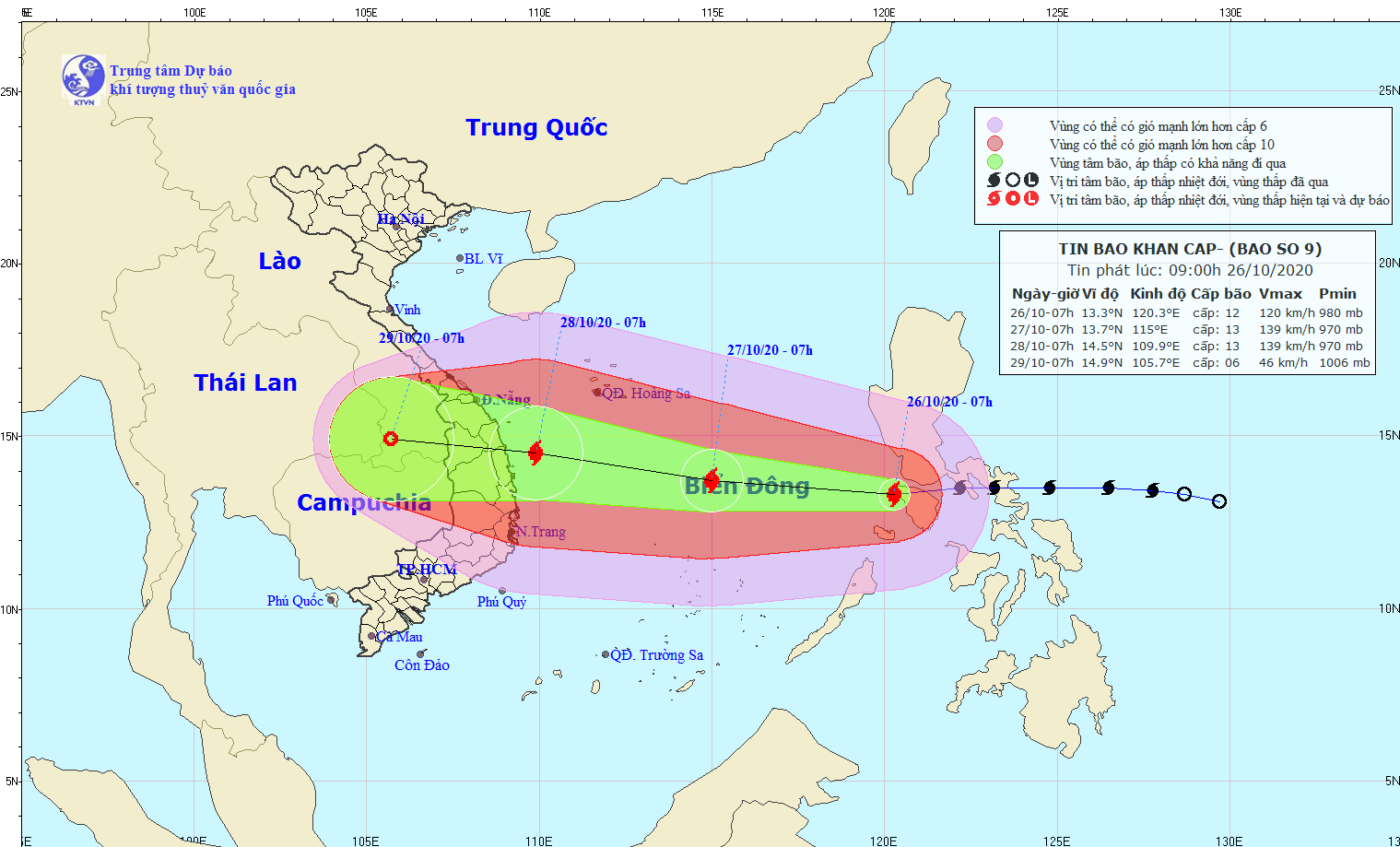 Tin nhanh - Thủ tướng chỉ đạo triển khai ứng phó khẩn cấp bão Molave -bão số 9