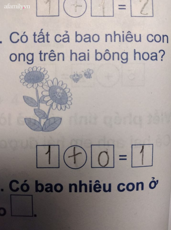 Giáo dục - Bài toán lớp 1 'đếm ong' khiến phụ huynh bối rối vì đáp án