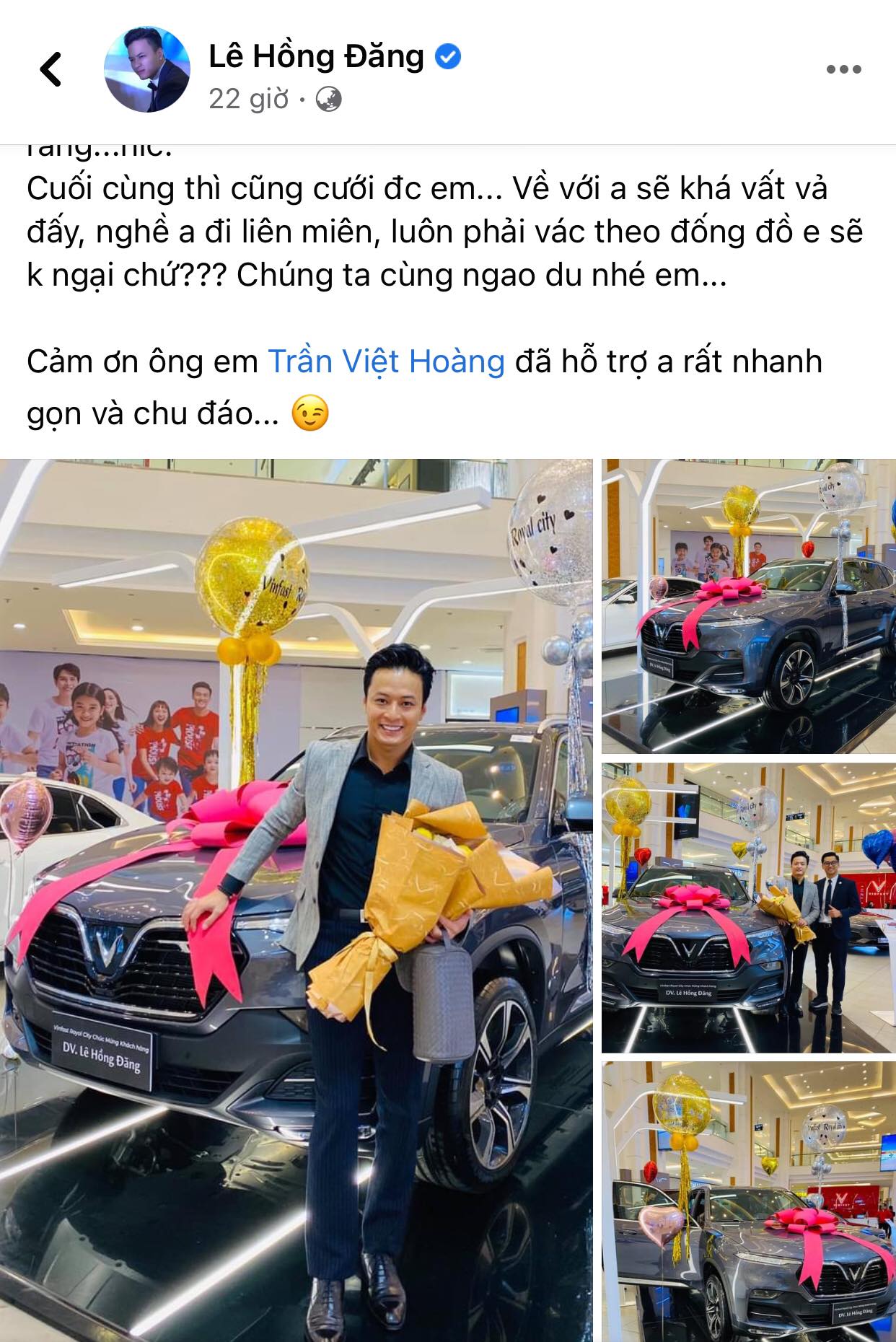 Tiêu dùng & Dư luận - Bóc giá 'xế cưng' VinFast Hồng Đăng vừa tậu