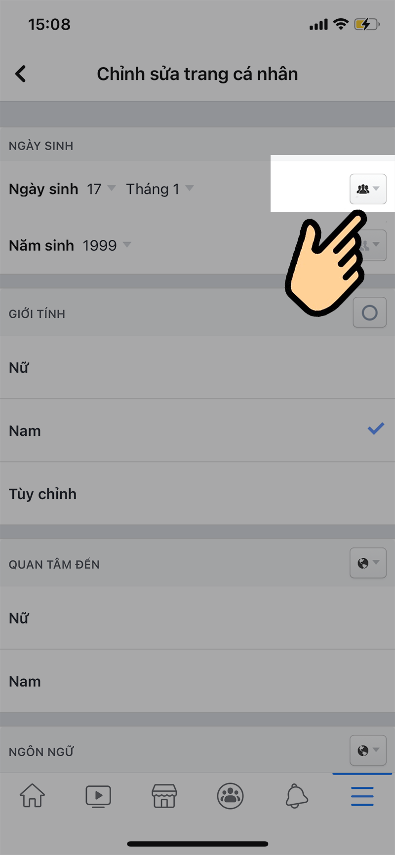 Thủ thuật - Tiện ích - Mách bạn cách ẩn ngày sinh nhật trên Facebook đơn giản, nhanh nhất (Hình 4).