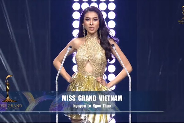 Giải trí - Chung kết Miss Grand: Ngọc Thảo xuất sắc lọt Top 6 Trang phục dân tộc đẹp nhất (Hình 2).