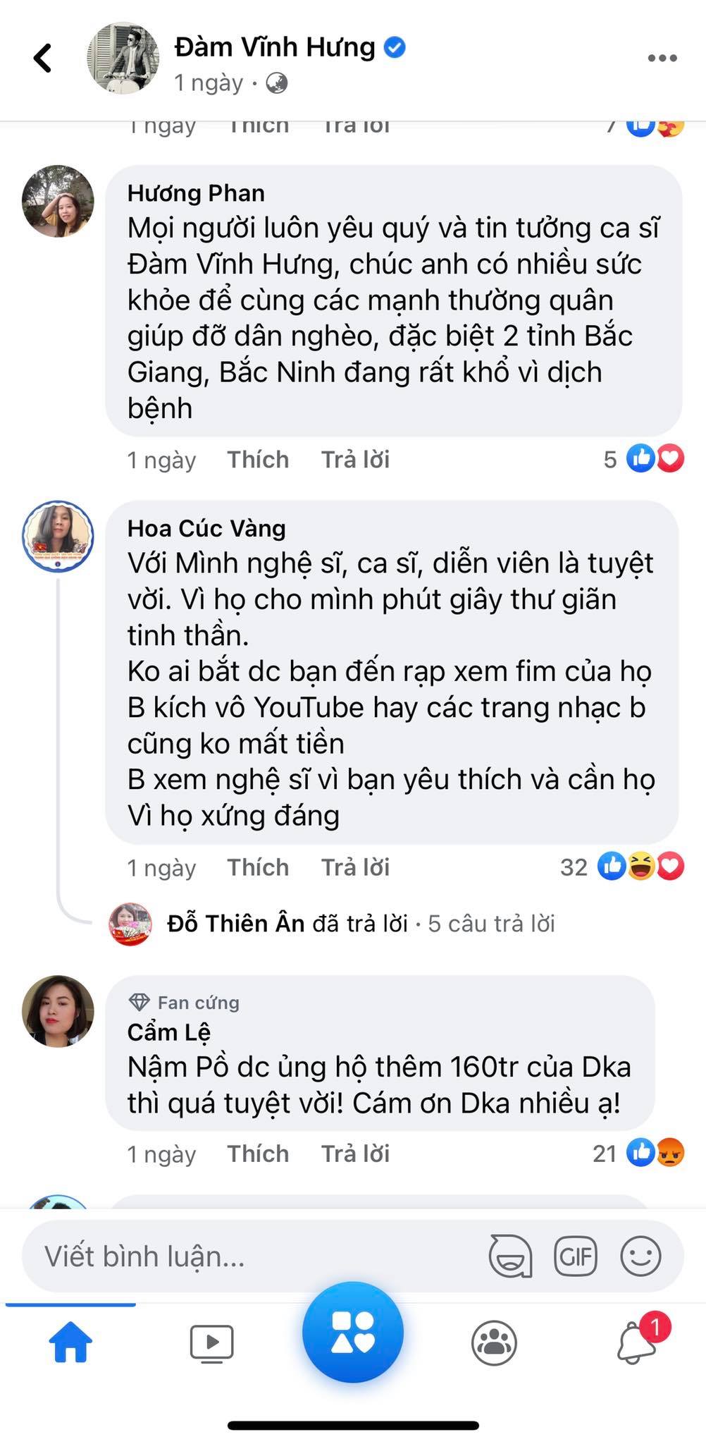 Giải trí - Giữa ồn ào chuyện từ thiện của Hoài Linh, Đàm Vĩnh Hưng bất ngờ chia sẻ điều này (Hình 3).