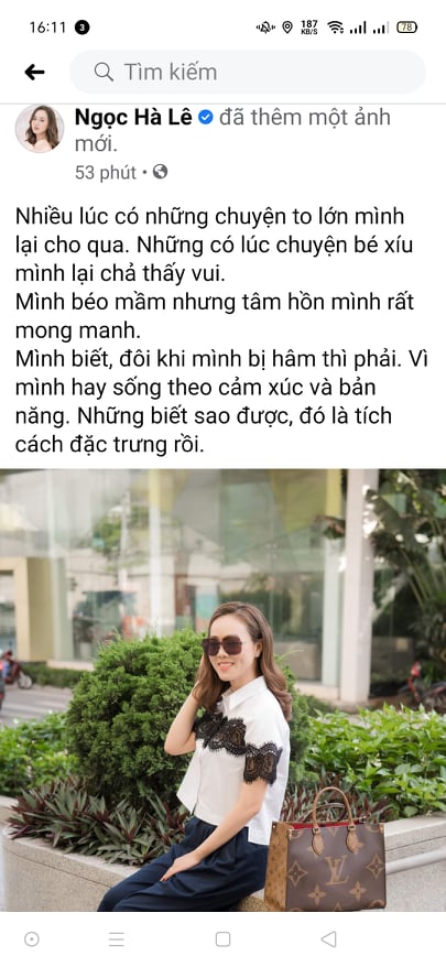 Giải trí - Vợ trẻ Công Lý úp mở chuyện sống theo cảm xúc và bản năng, Công Lý vào “dằn mặt”