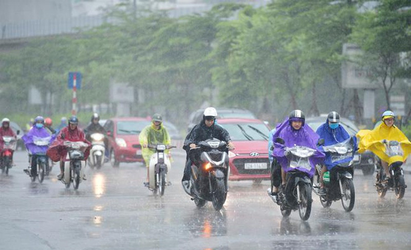 Xã hội - Dự báo thời tiết 10 ngày tới: Đêm nay Hà Nội và nhiều tỉnh mưa dông, từ mai trời chuyển lạnh