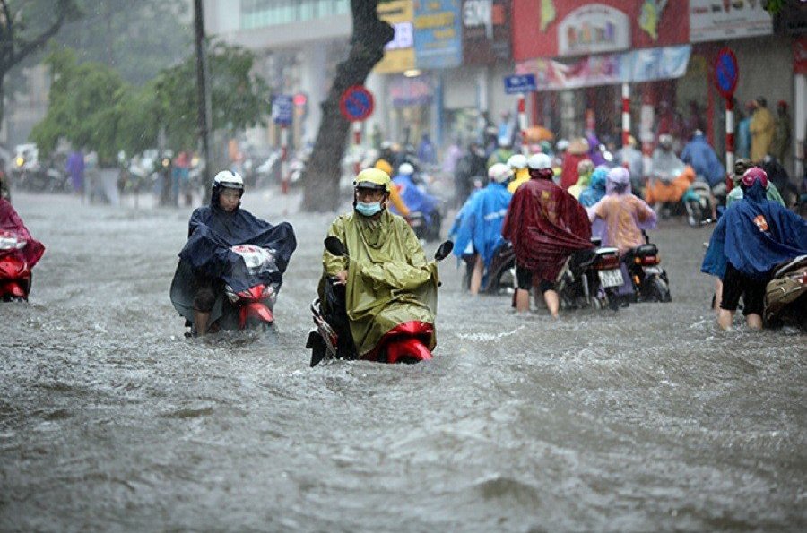 Xã hội - Hà Nội tiếp tục hứng mưa lớn, đợt mưa này có khả năng sẽ gây ngập úng