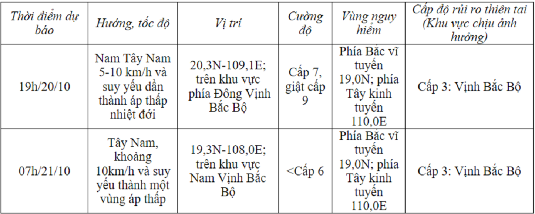 Xã hội - Bão số 5 giật cấp 10 bất ngờ đổi hướng