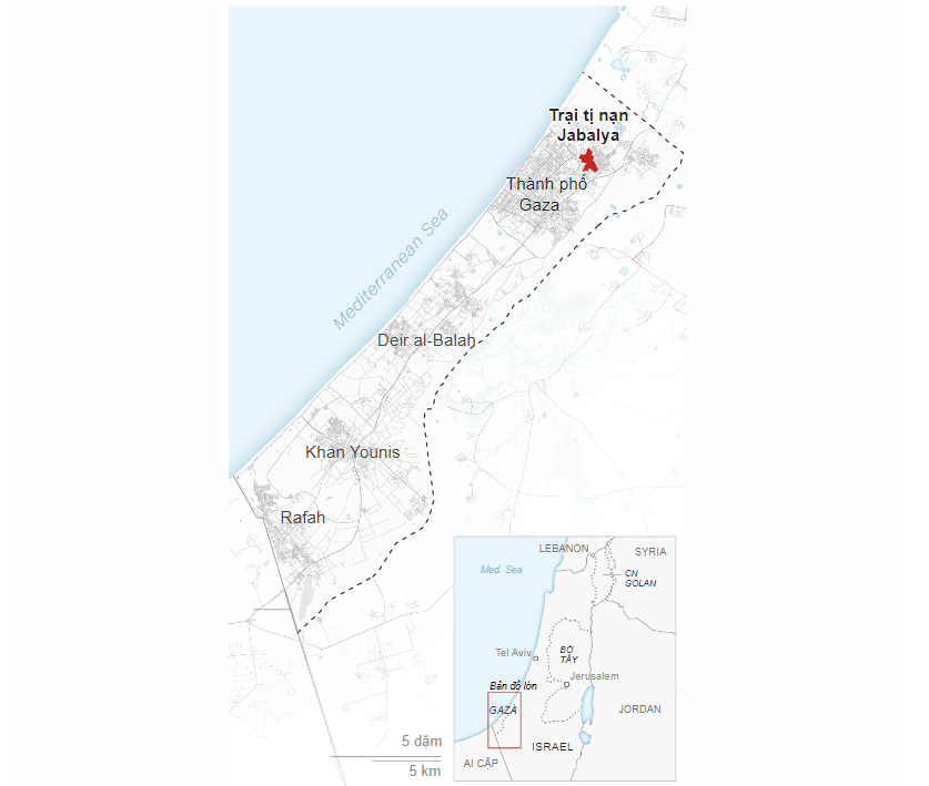 Thế giới - Israel không kích vào một trại tị nạn tại Gaza (Hình 2).