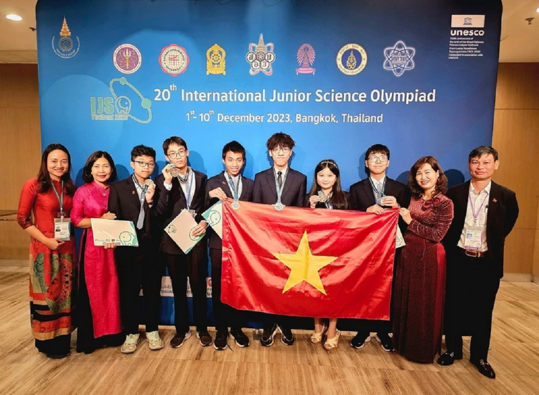 Nhiều năm liên tiếp học sinh Hà Nội đạt giải Olympic khoa học trẻ quốc tế