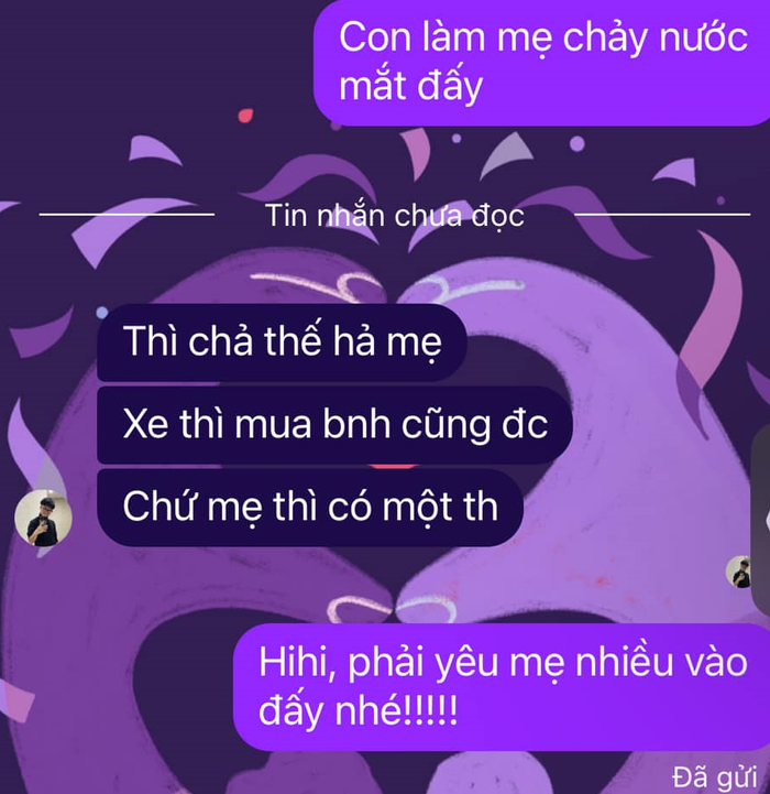 Giải trí - Vừa bị tai nạn, MC Thảo Vân rơi nước mắt khi thấy dòng tin nhắn của con trai (Hình 2).