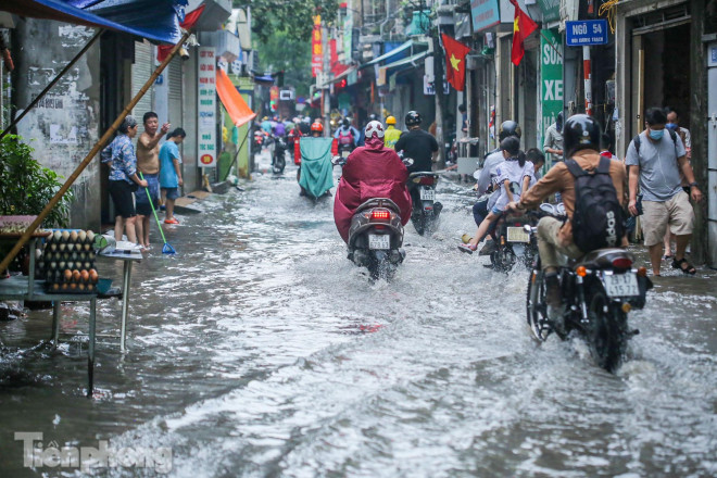 Xã hội - Hà Nội lại sắp đón đợt mưa như trút nước?