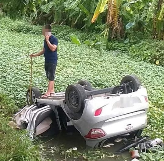 An ninh - Hình sự - Bắc Ninh: Phát hiện thi thể tài xế taxi tử vong trong xe