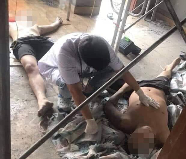 Tin nhanh - Thương tâm: 3 công nhân bị điện giật khi làm trần thạch cao ở Bắc Ninh