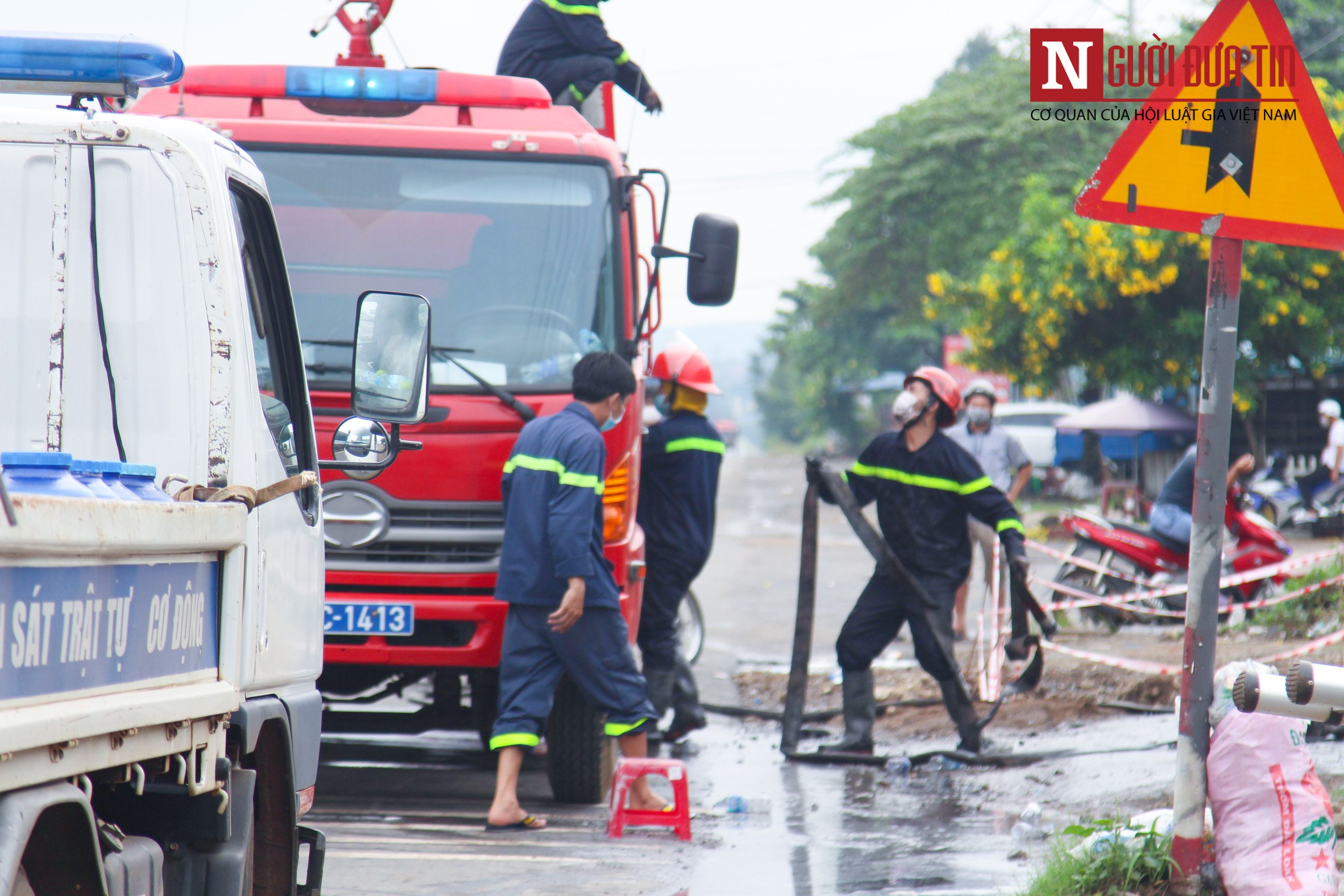 Dân sinh - Đồng Nai: Cháy cửa hàng phụ tùng ô tô, thiêu rụi nhiều tài sản