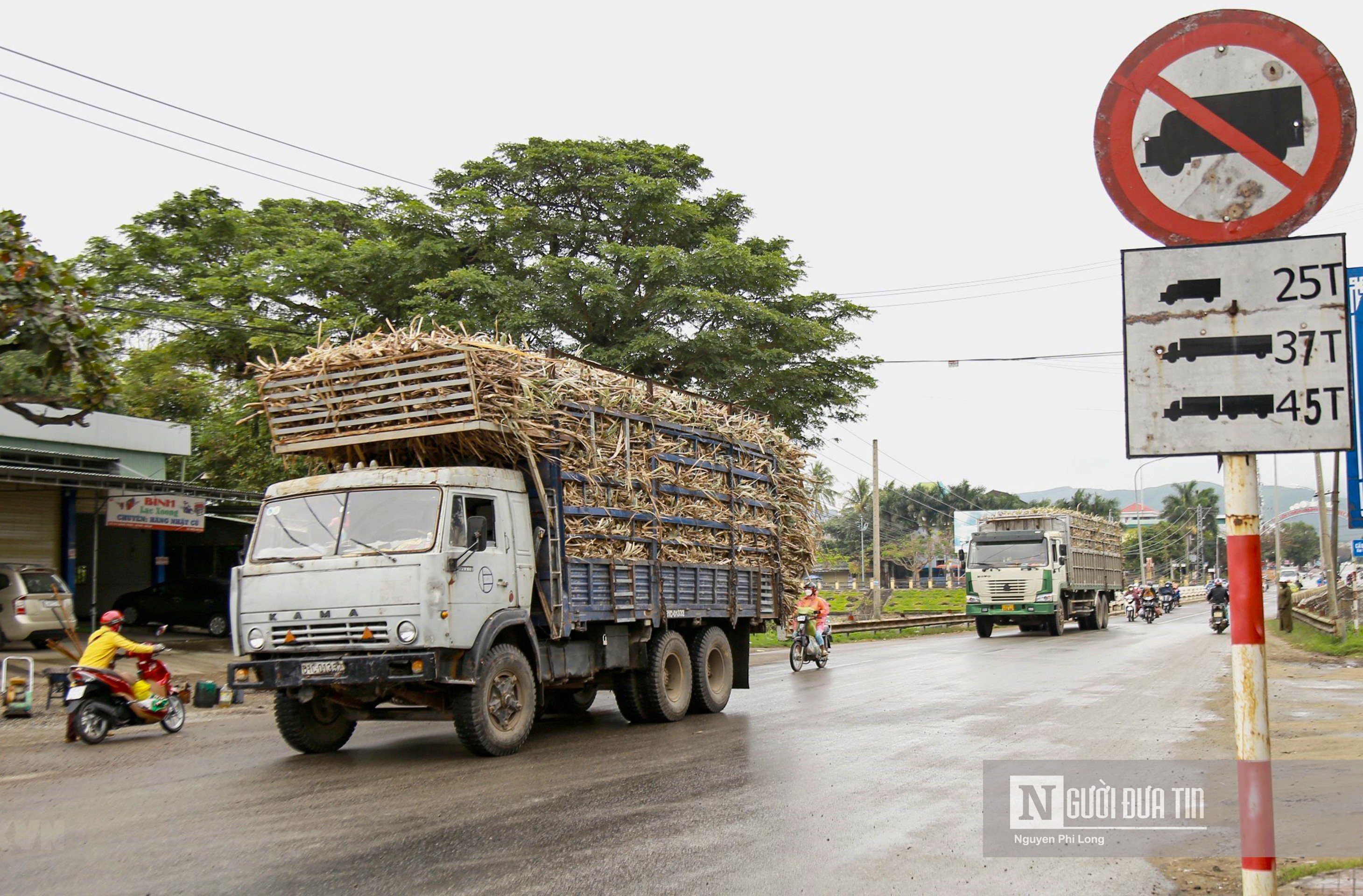 Dân sinh - Gia Lai: Xe tải chở mía gây mất an toàn giao thông (Hình 8).