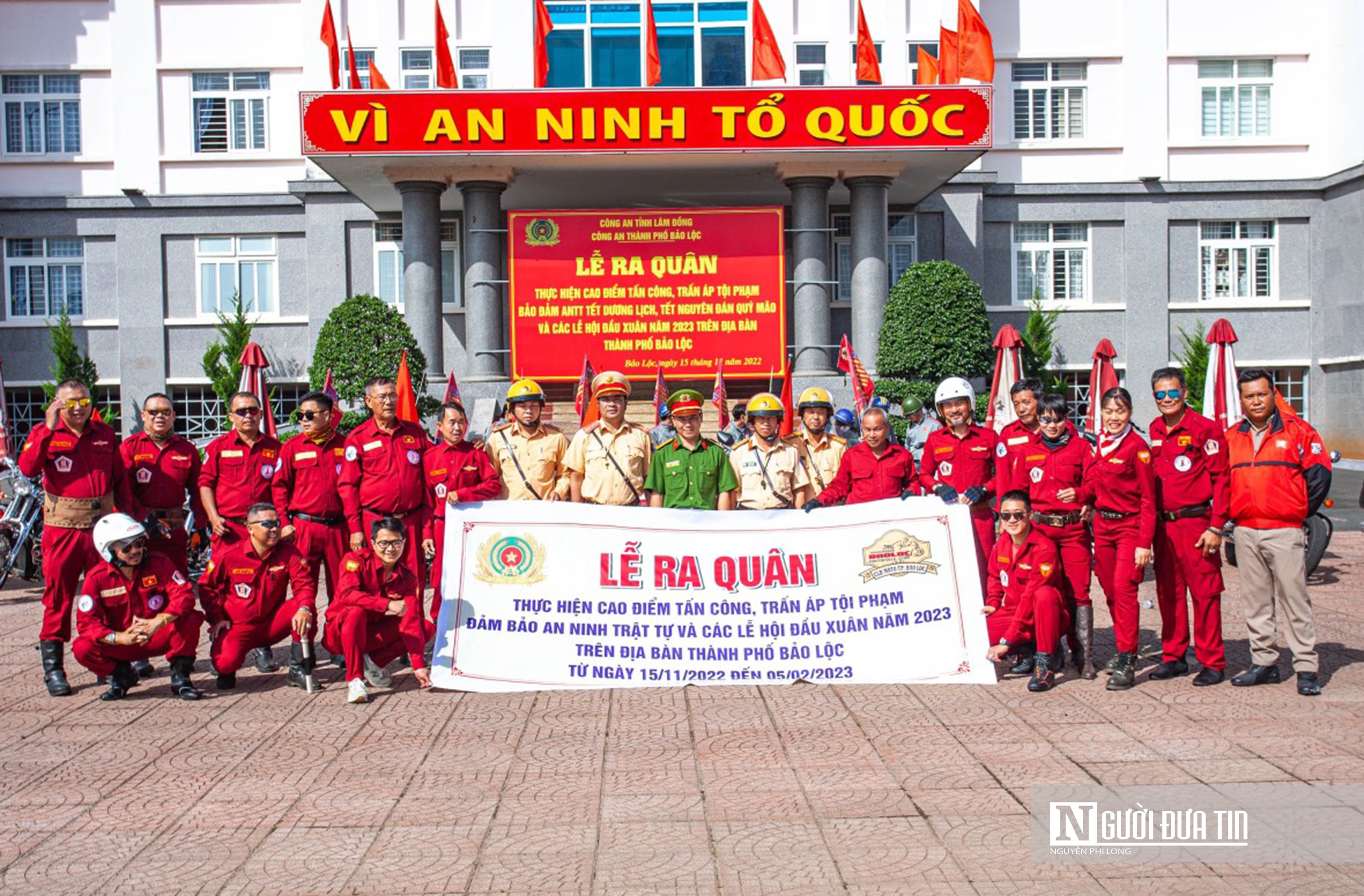 Sự kiện - Lâm Đồng: Ra quân tấn công trấn áp tội phạm dịp Festival Hoa Đà Lạt 2022 (Hình 7).