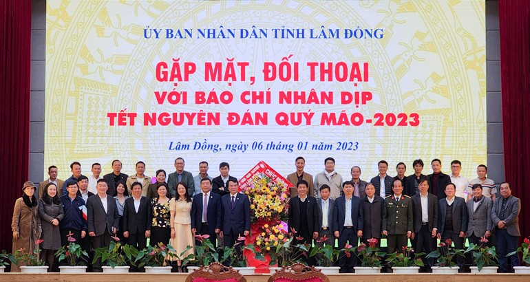 Sự kiện - Lâm Đồng: Gặp mặt, đối thoại báo chí nhân dịp Xuân Quý Mão 2023