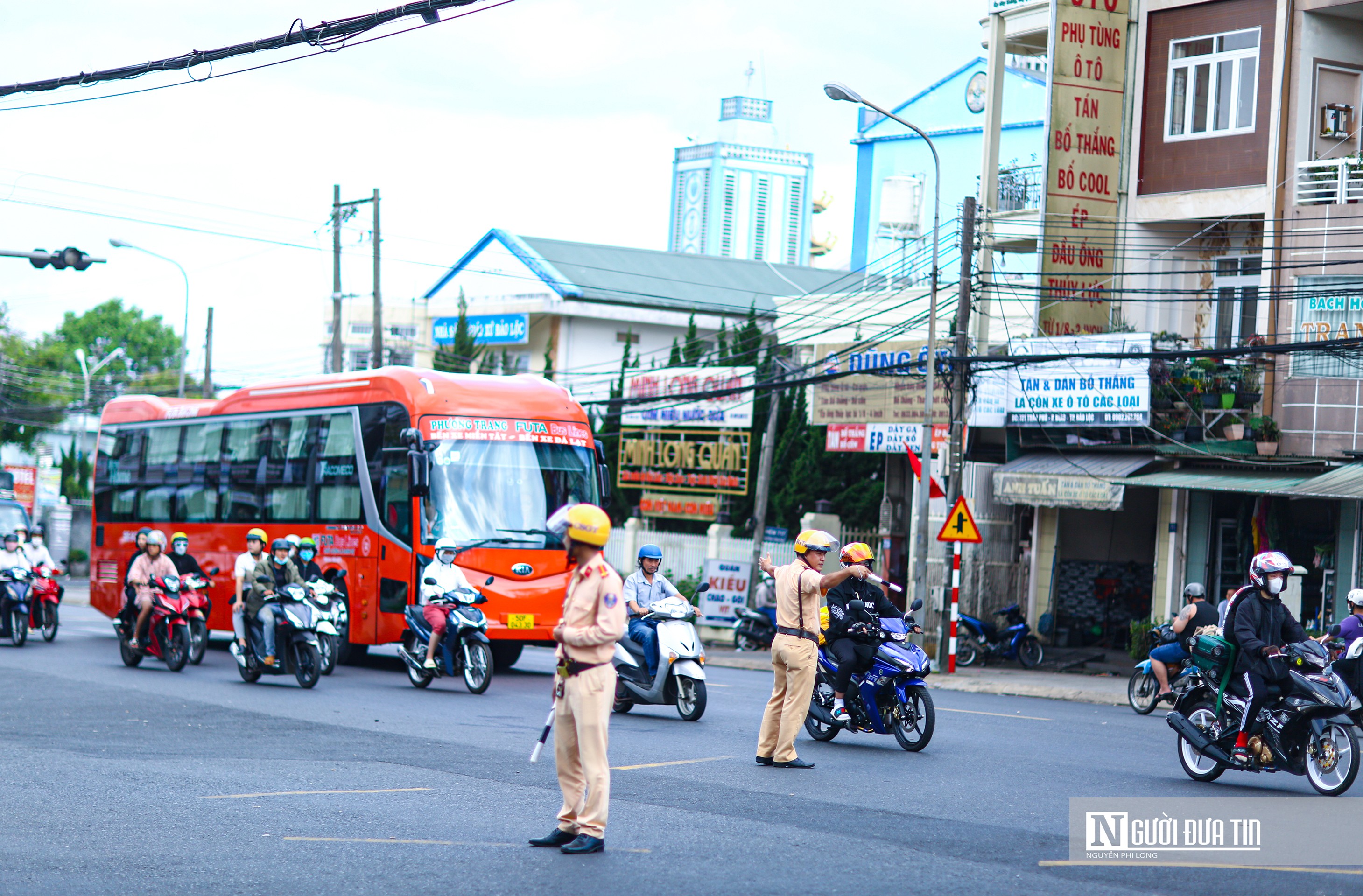 An ninh - Hình sự - Lâm Đồng: 5 ngày nghỉ lễ, 1.108 trường hợp vi phạm giao thông