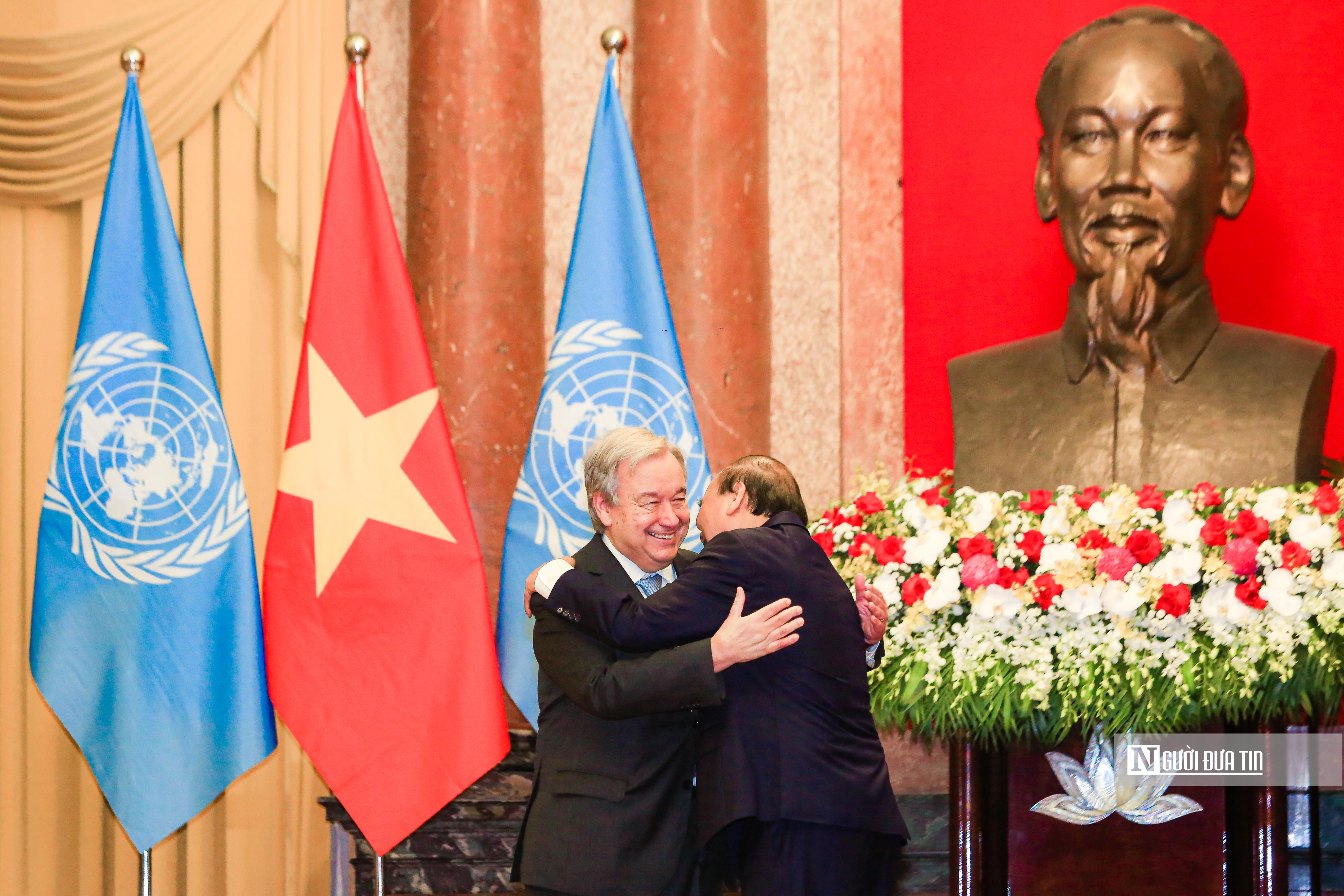 Tiêu điểm - Lễ đón Tổng Thư ký Liên Hợp Quốc António Guterres (Hình 8).