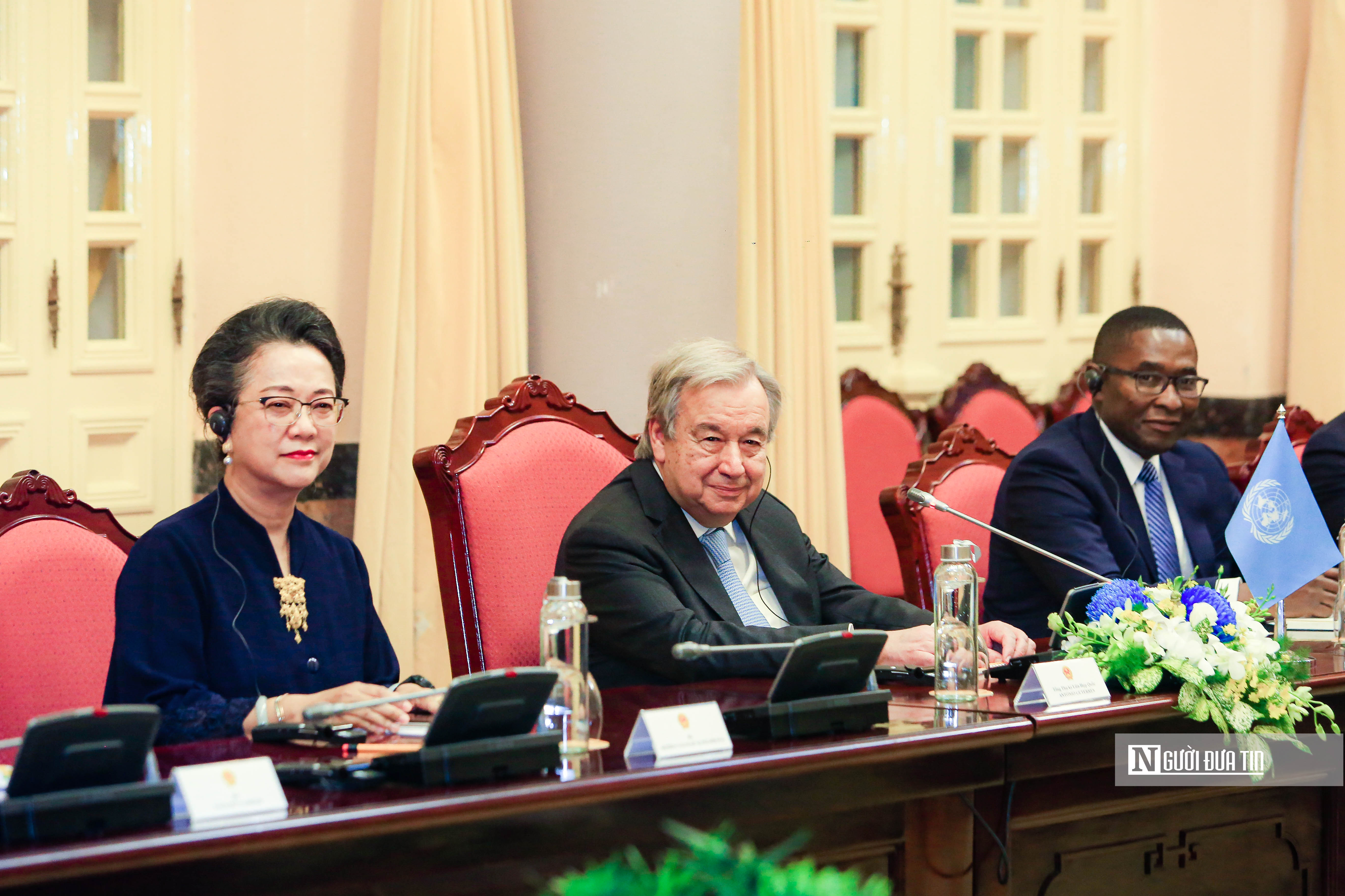 Tiêu điểm - Lễ đón Tổng Thư ký Liên Hợp Quốc António Guterres (Hình 12).