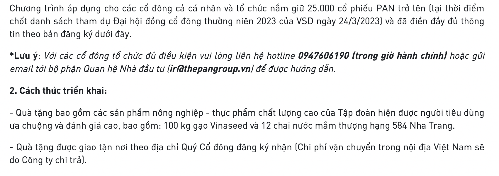 Hồ sơ doanh nghiệp - Điểm mặt những quà tặng độc lạ mùa Đại hội cổ đông năm 2023 (Hình 2).