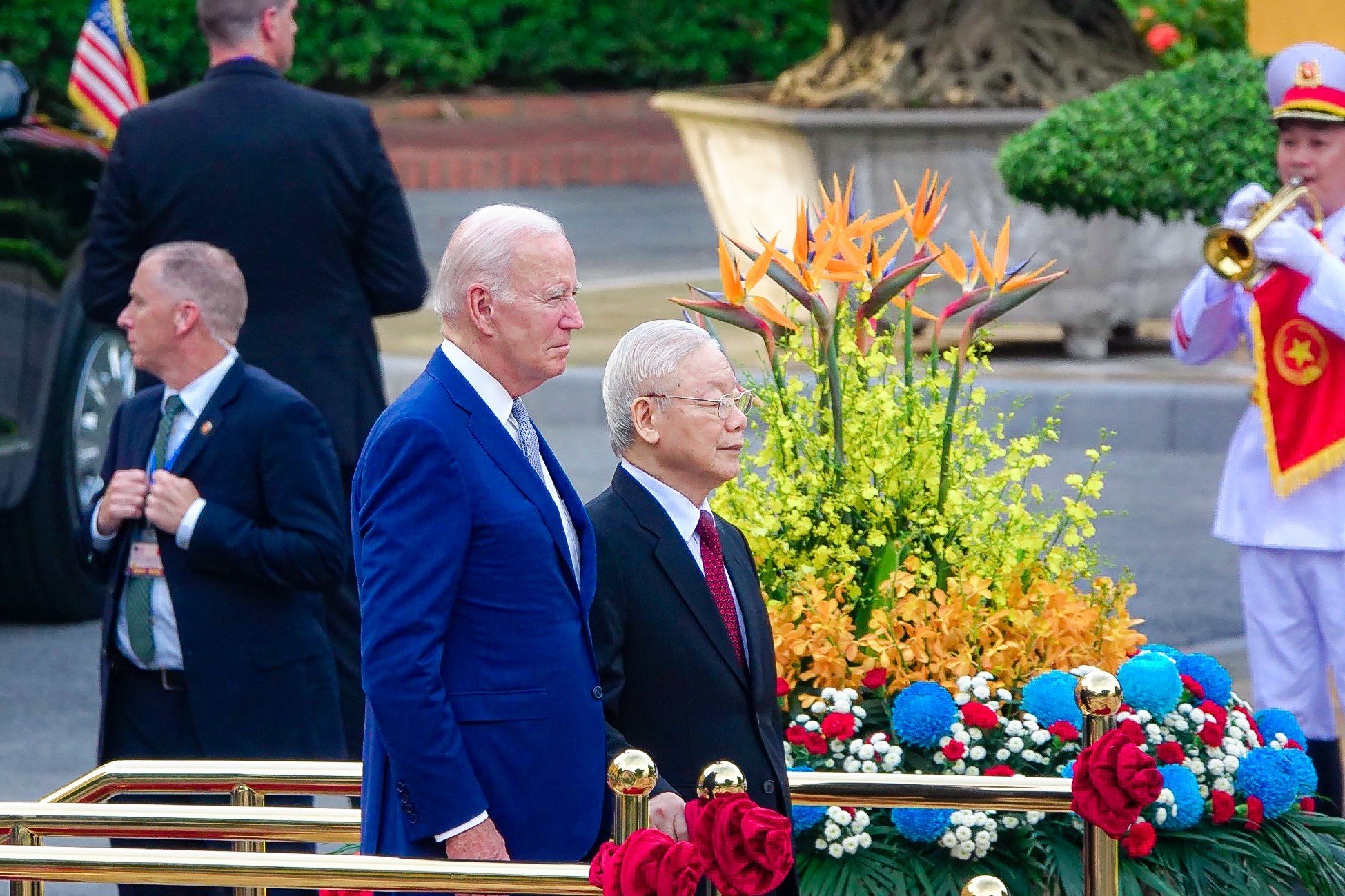 Tiêu điểm - Tổng Bí thư Nguyễn Phú Trọng chủ trì lễ đón Tổng thống Joe Biden (Hình 6).