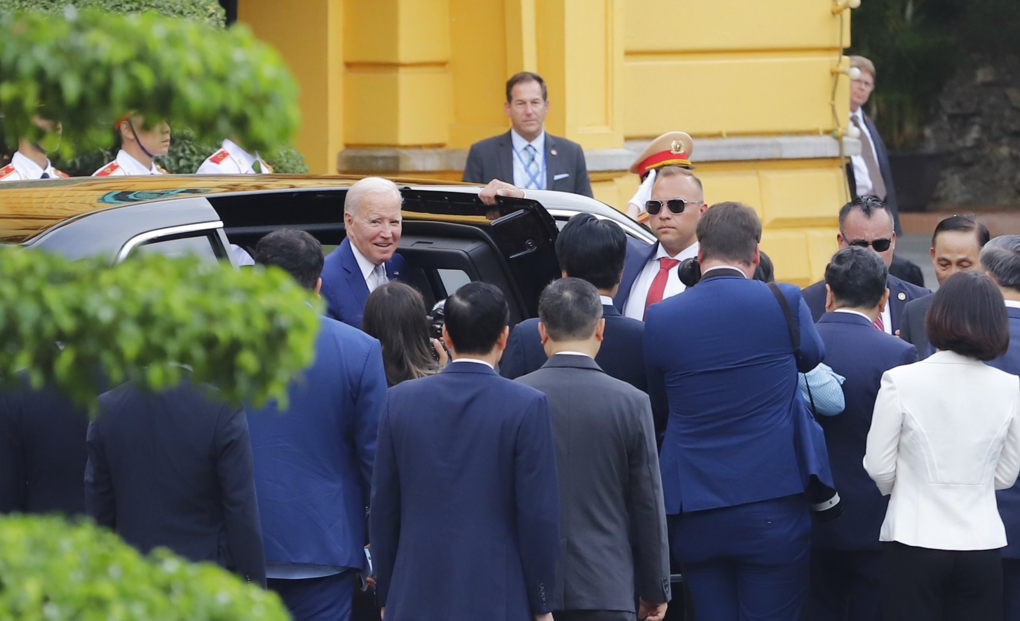 Tiêu điểm - Tổng Bí thư Nguyễn Phú Trọng chủ trì lễ đón Tổng thống Joe Biden (Hình 3).