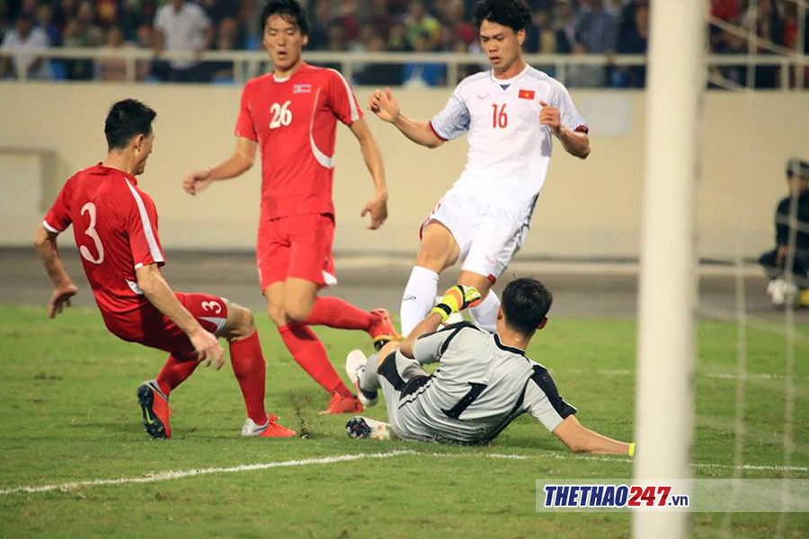 Thể thao - Trực tiếp bóng đá giao hữu Việt Nam-Triều Tiên: Tỉ số 1-1 và cuộc so tài đặc biệt trên sân Mỹ Đình