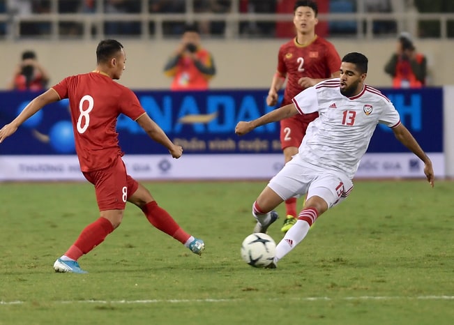 Thể thao - Trực tiếp bóng đá vòng loại WC 2022 Việt Nam vs UAE: Tiến Linh tung cú sút 'quỷ khốc thần sầu' xé toạc lưới UAE (Hình 8).