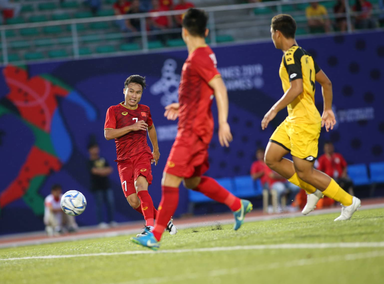 Thể thao - Trực tiếp bóng đá SEA Games 30 Việt Nam vs Brunei: Đức Chinh lập hat trick, đoàn quân áo đỏ tấn công như vũ bão