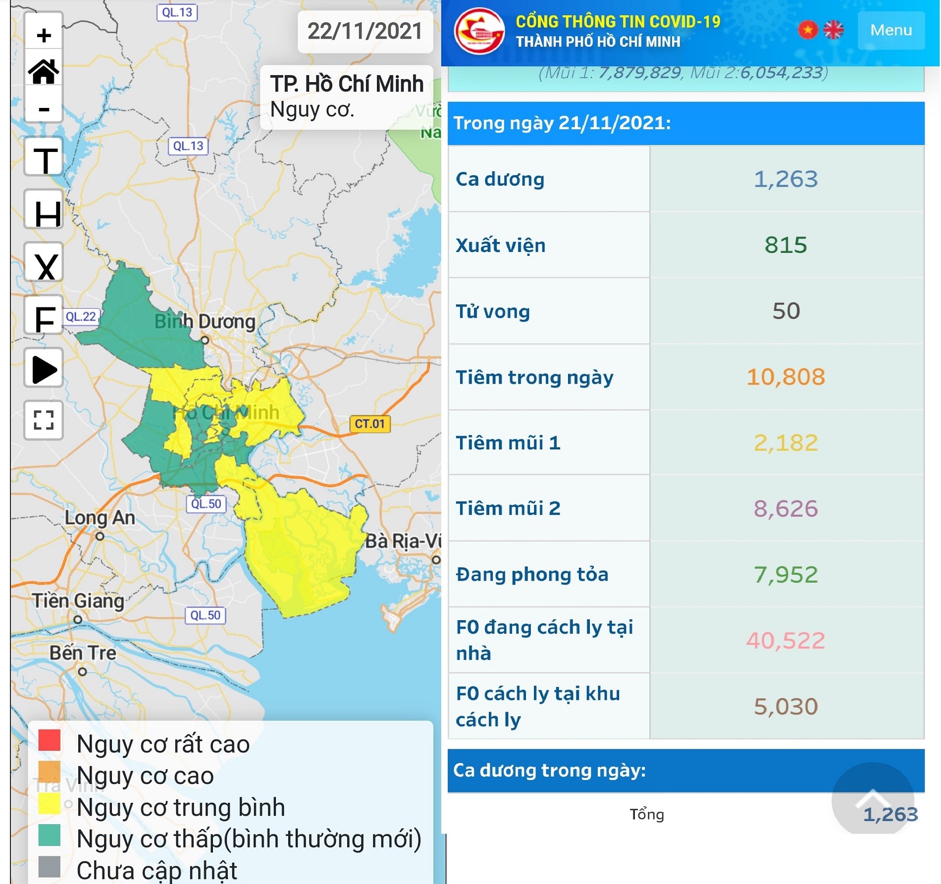 Toàn cảnh - Tp.HCM thuộc cấp độ dịch 2, không còn vùng cam