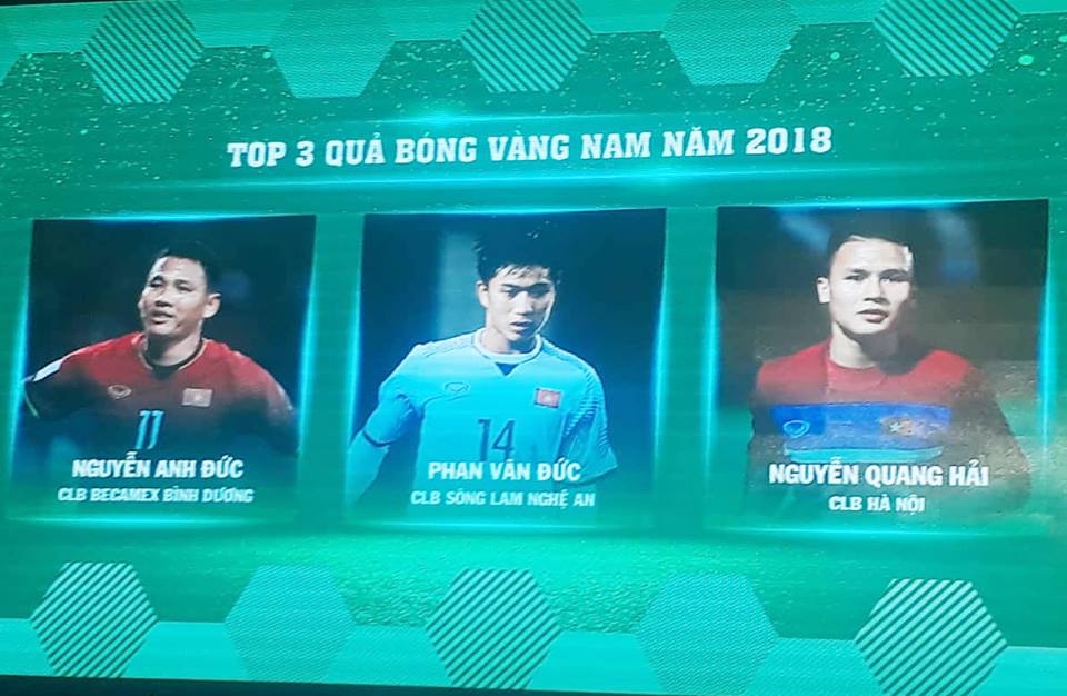 Thể thao - Nguyễn Quang Hải nhận giải Quả bóng vàng Việt Nam 2018 (Hình 7).