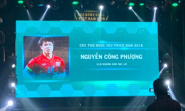 Thể thao - Nguyễn Quang Hải nhận giải Quả bóng vàng Việt Nam 2018 (Hình 3).