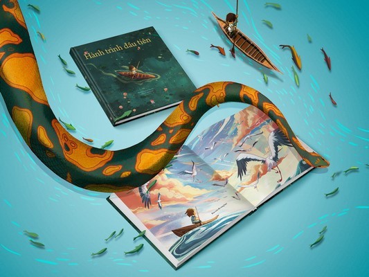 Giải trí - Đi xem 'Hành trình đầu tiên' - Tác phẩm Artbook đầu tiên của Việt Nam tỏa sáng quốc tế