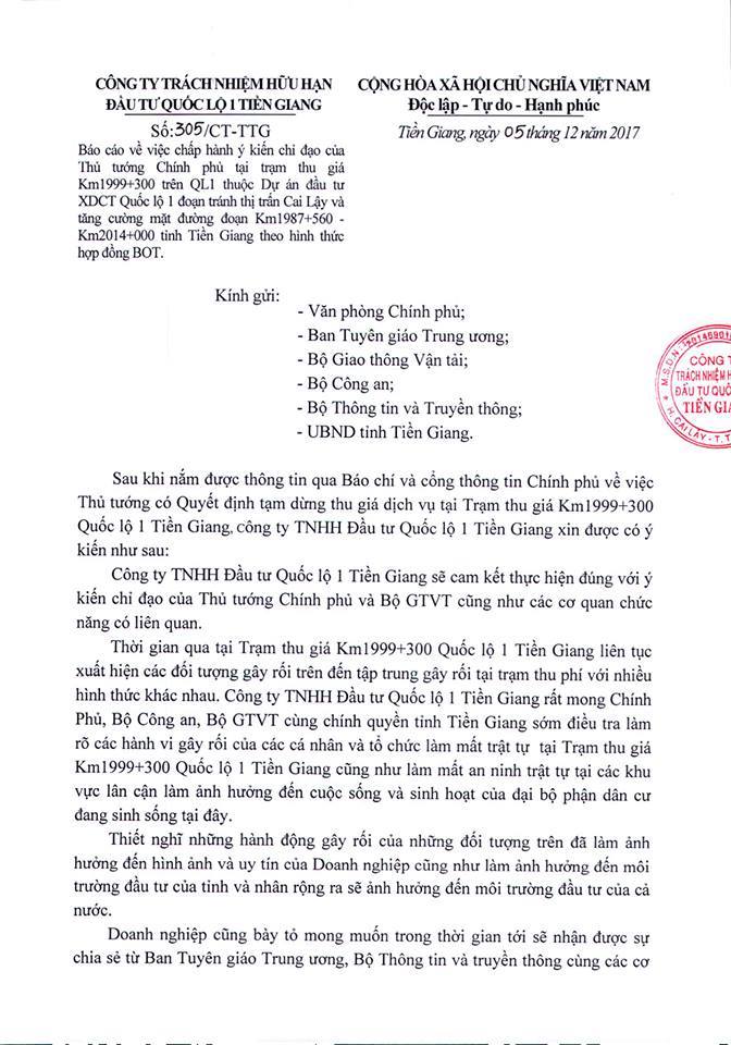 Góc nhìn luật gia - Luật sư nói gì về công văn mới nhất của chủ đầu tư BOT Cai Lậy? (Hình 2).