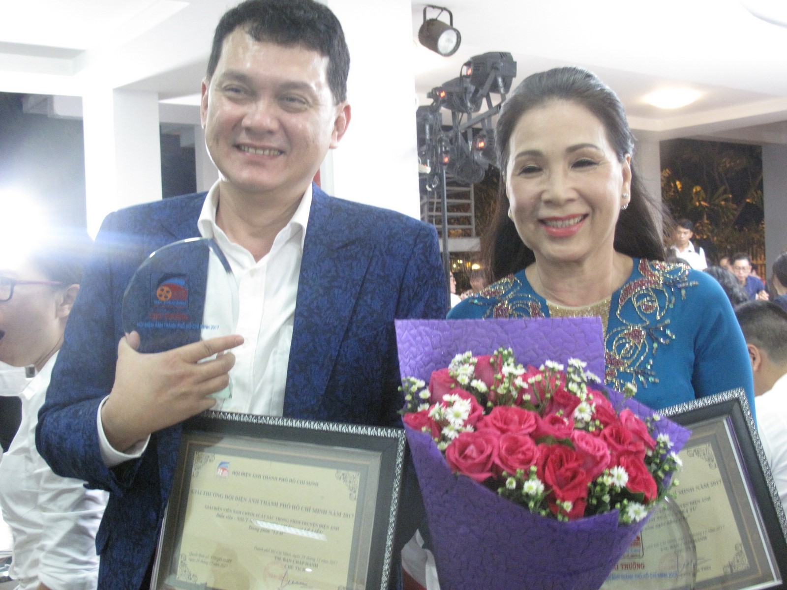 Sự kiện - Kaity Nguyễn, NSƯT Kim Xuân nhận giải thưởng hội Điện ảnh TP.HCM (Hình 2).