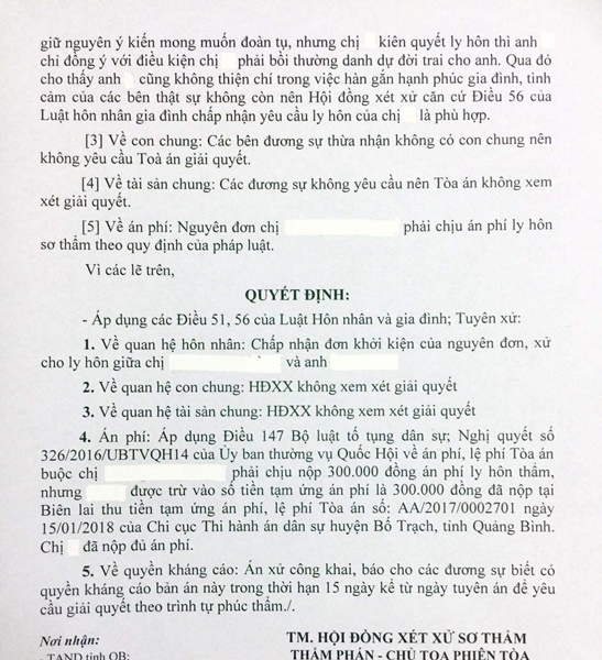 Góc nhìn luật gia - Tranh luận về  nội dung 'bồi thường đời trai” trong một bản án ly hôn (Hình 2).