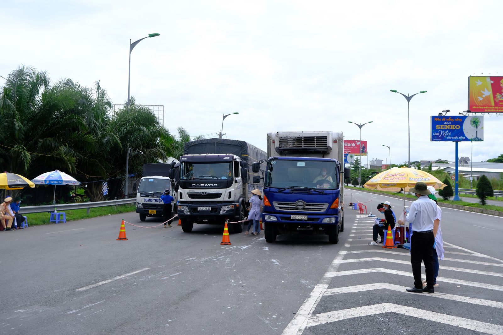 Dân sinh - TP.Cần Thơ: Siết chặt kiểm tra xe “luồng xanh” để phòng dịch Covid-19