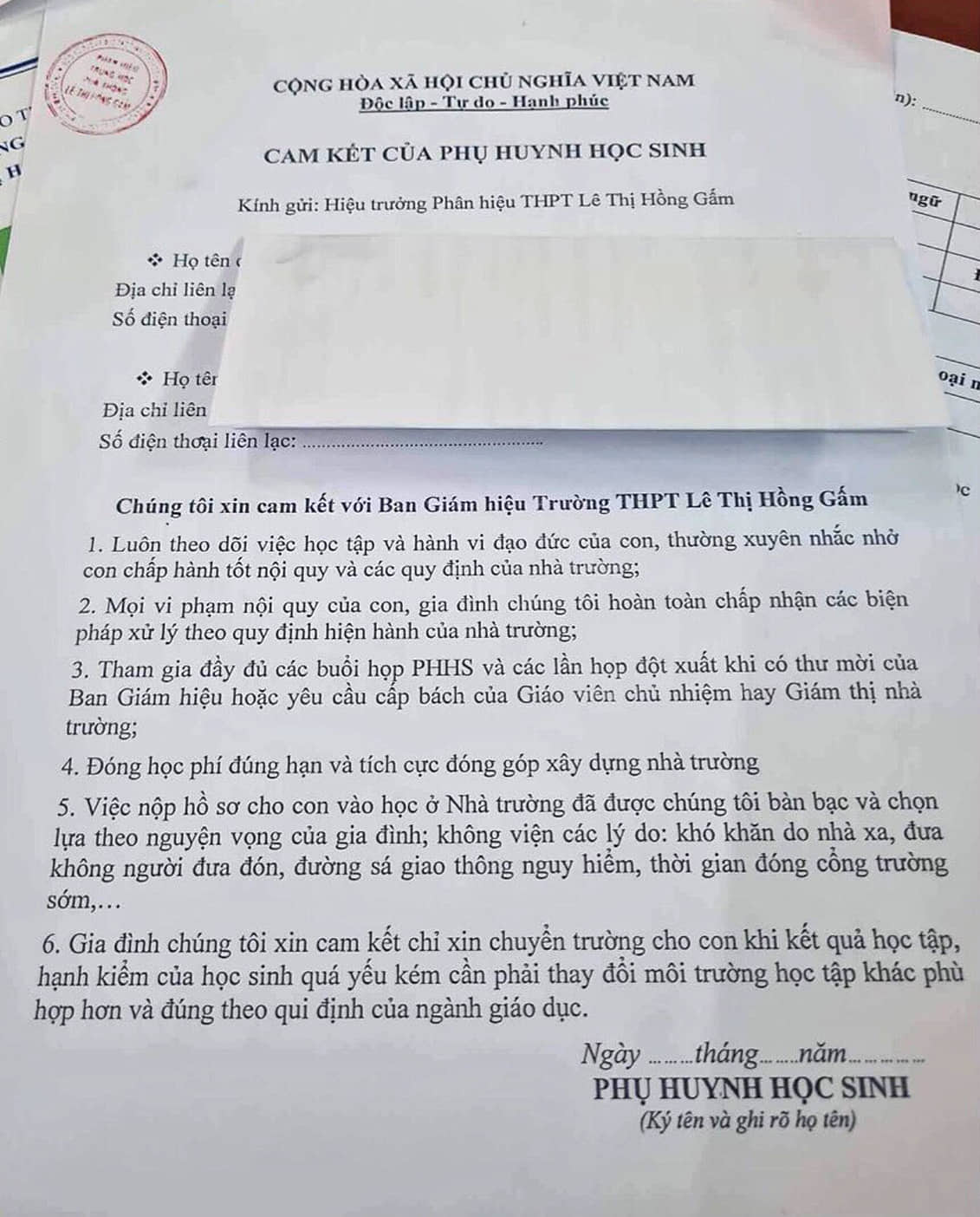 Giáo dục - Tp.HCM: Nhập học phải cam kết không chuyển trường, Sở GD&ĐT nói gì?