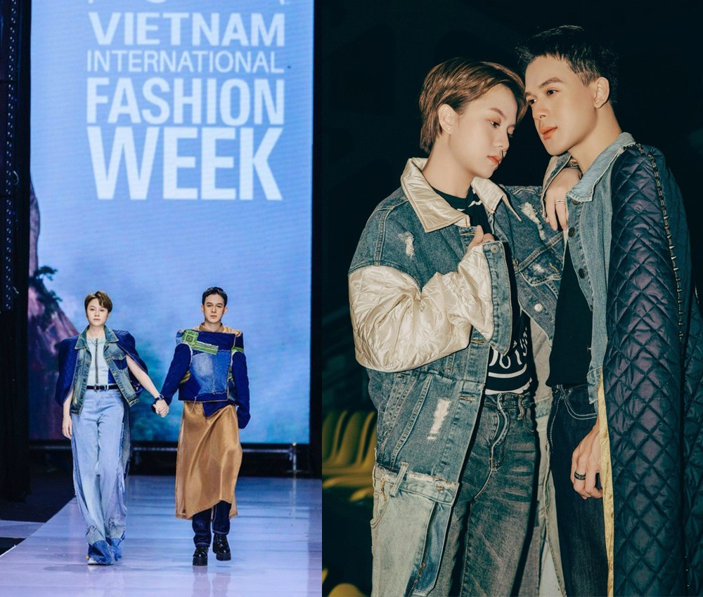 Giải trí - Diễn viên Quang Anh hội ngộ Bảo Hân trên sàn catwalk (Hình 3).