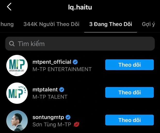 Giải trí - Lý do Hải Tú đã unfollow Sơn Tùng?