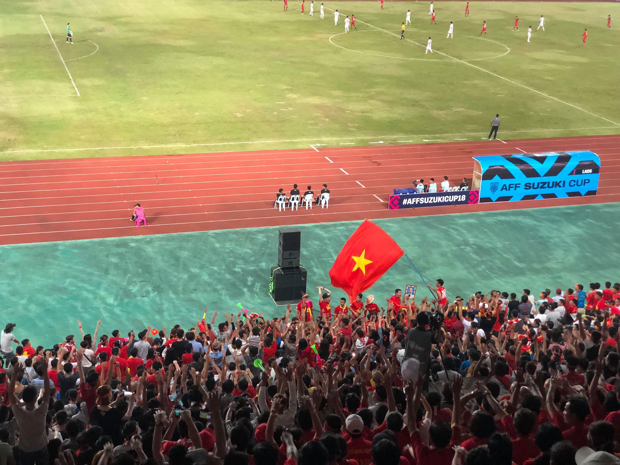 Thể thao - Trực tiếp bóng đá AFF Cup 2018 Việt Nam - Lào: Công Phượng, Anh Đức, Quang Hải lập công