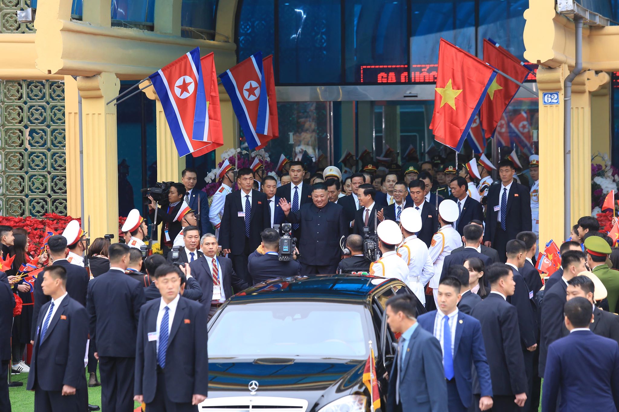 Tin nhanh - Hành trình tiếp đón Chủ tịch Triều Tiên Kim Jong-un từ ga Đồng Đăng về Hà Nội (Hình 24).