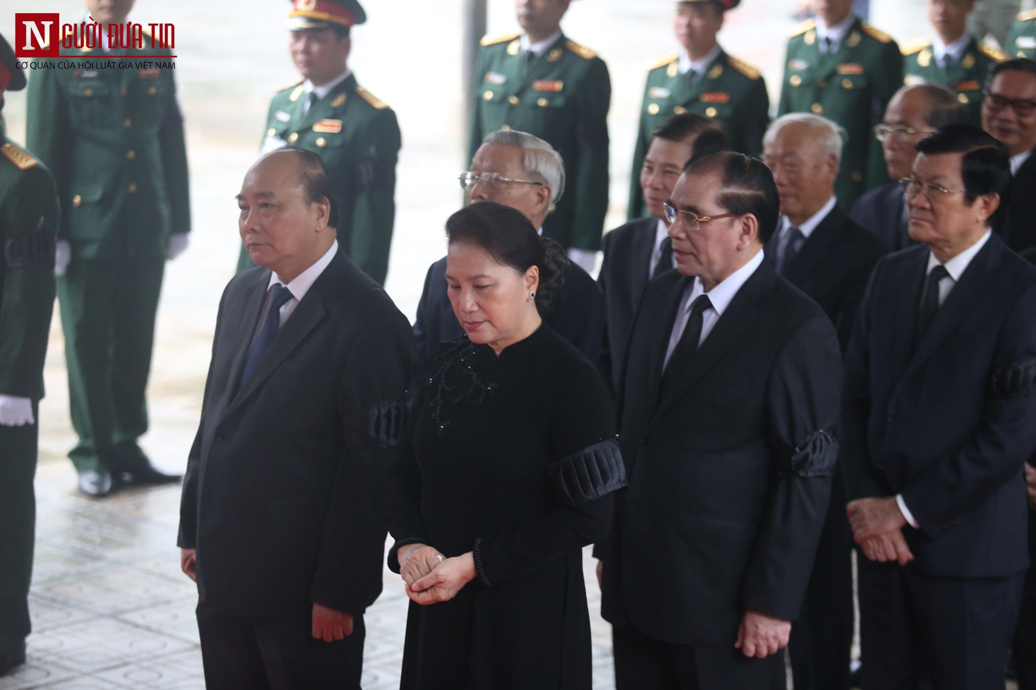 Tin nhanh - Cử hành trọng thể lễ Quốc tang nguyên Chủ tịch nước Lê Đức Anh (Hình 57).