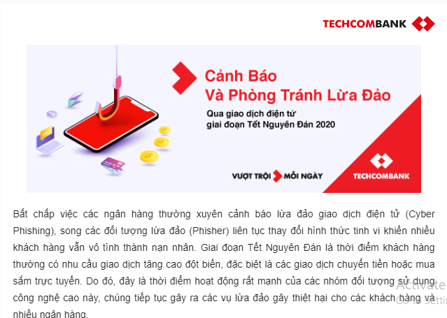 Tài chính - Ngân hàng - Ngân hàng 'nóng ruột' cảnh báo các thủ đoạn lừa đảo dịp cận Tết