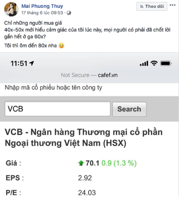 Tài chính - Ngân hàng - Hoa hậu Mai Phương Thuý và những lần 'phím hàng' cực đỉnh trên sàn chứng khoán (Hình 2).