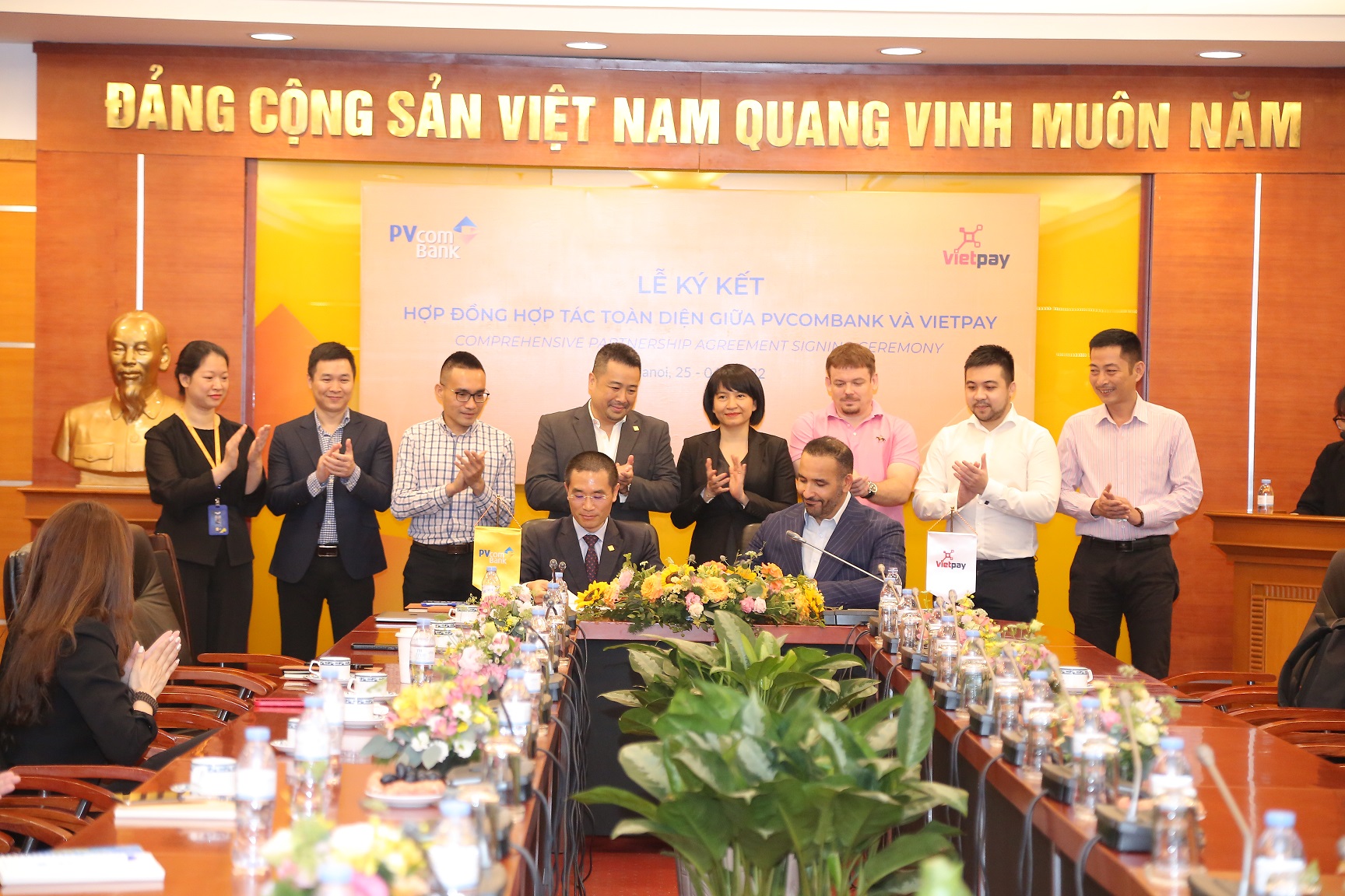 Tài chính - Ngân hàng - PVcomBank và Công ty TNHH Công nghệ Vietpay hợp tác toàn diện về thanh toán và phát hành thẻ 