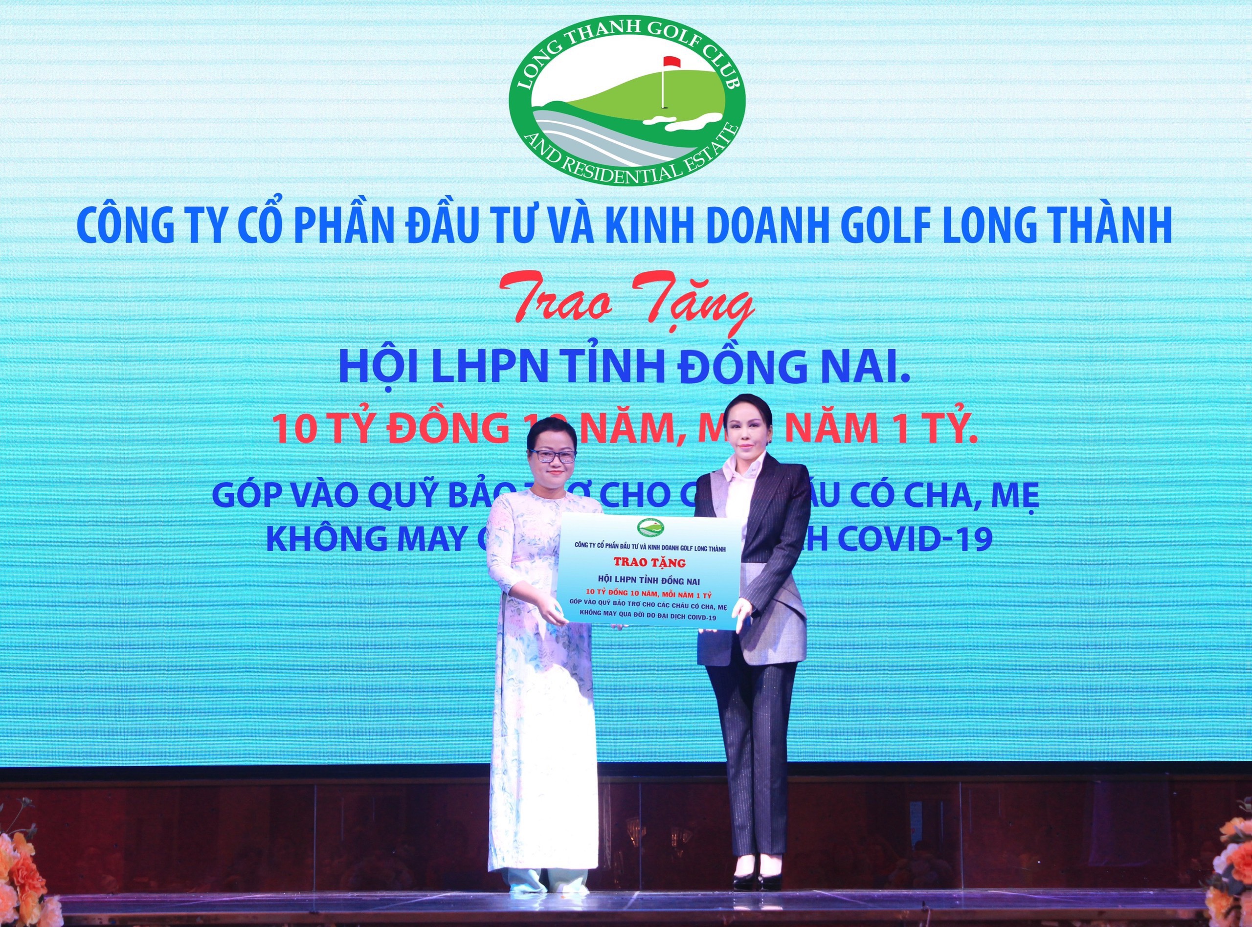 Cần biết - Golf Long Thành tài trợ 10 tỷ đồng cho chương trình “Mẹ đỡ đầu” tỉnh Đồng Nai