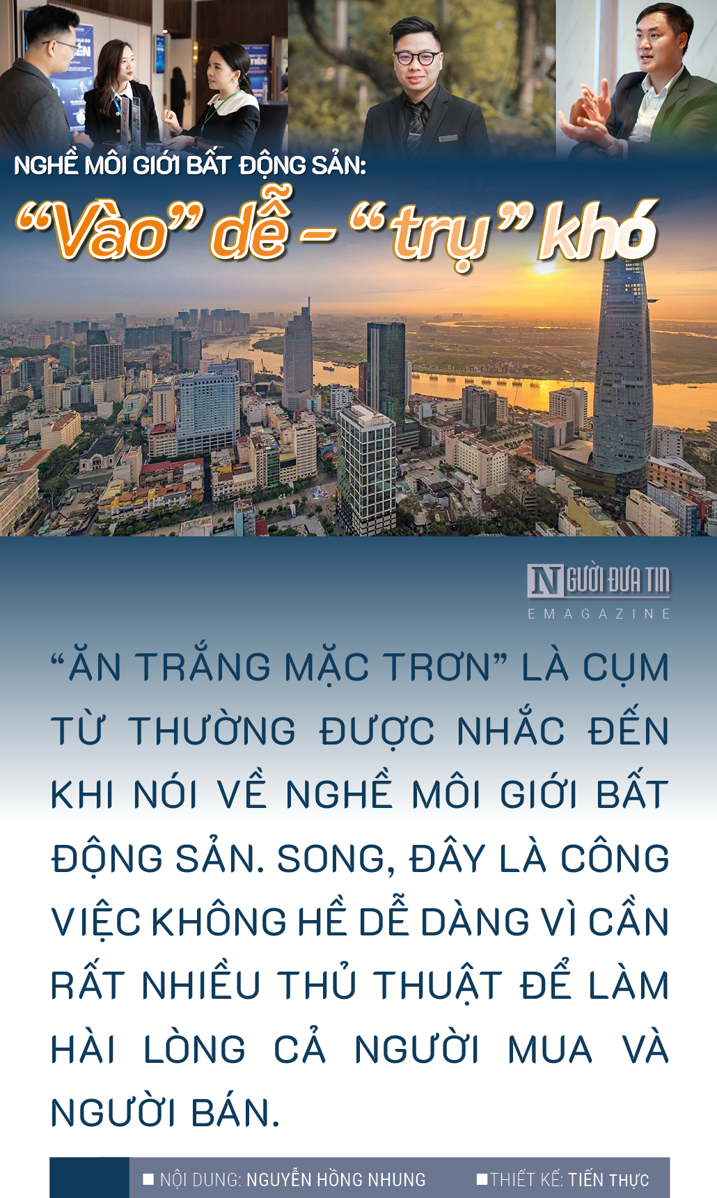 nghề môi giới bất động sản