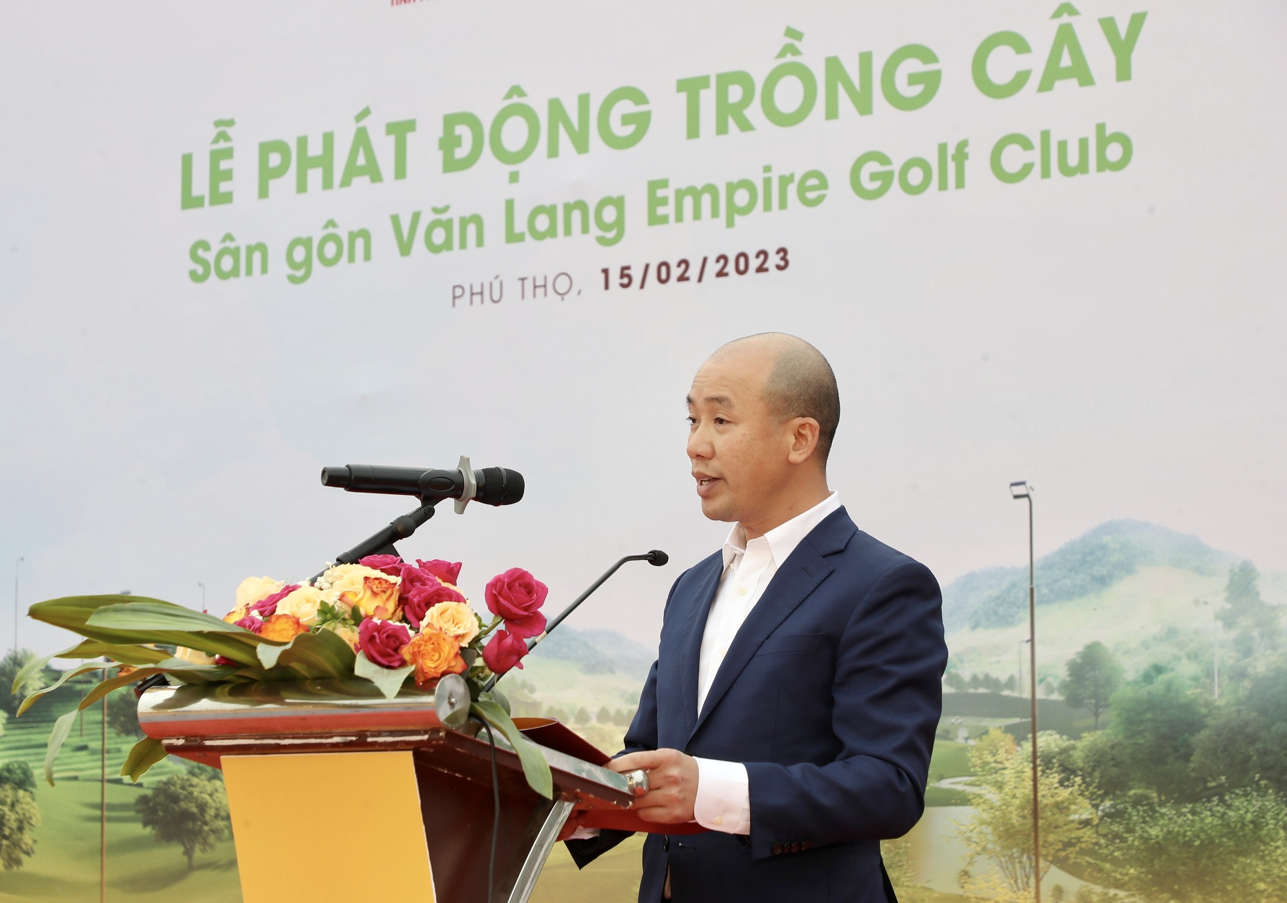 Kinh tế - Phát động trồng cây phủ xanh 16 ha  dự án sân golf tại tỉnh Phú Thọ